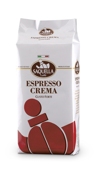 Caffe Espresso Crema 1Kg Bohnen | Saquella