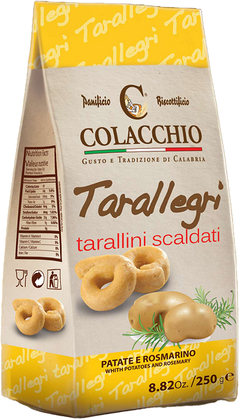 Tarallegri Patate e Rosmarin 250 | Colacchio