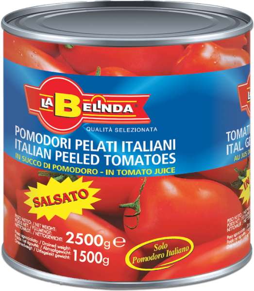 Tomaten geschält 2500g | Belinda