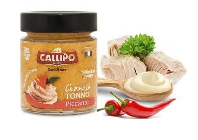 Crema di Tonno piccante Scharfe Thunfischcreme 135g/Callipo