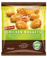 Chicken - Nuggets- gegart 1 Kg Beutel