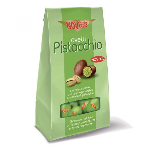 Schokoladeneier mit Pistazien 160g | Novi