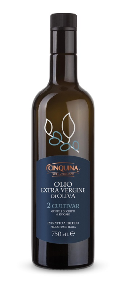 Olio Extravergine di Oliva 2 Cultivar 0,75l | Cinquina