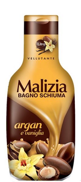Badeschaum Argan und Vanille 1000ml/Malizia