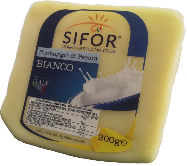 Schafskäse Bianco Weiß aus Sizilien 200g | Sifor