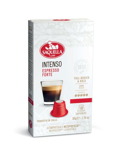 Bar Italia Espresso Intenso 10 x 5g Kapseln | Saquella