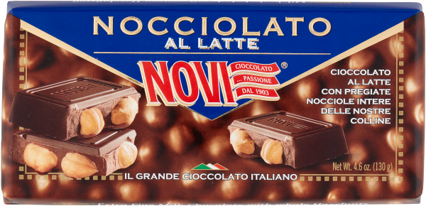 Schokoladetafel Nocciolato Latte Milch 130g | Novi