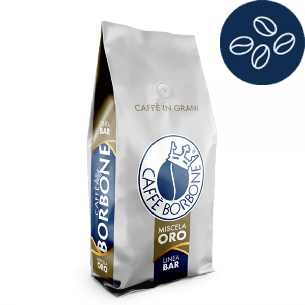 Caffe Borbone Oro Linea Gran Bar 1 kg ganze Bohnen/Borbone