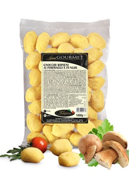 Gnocchi gefüllt mit Käse und Pilzen 1Kg | Temporin