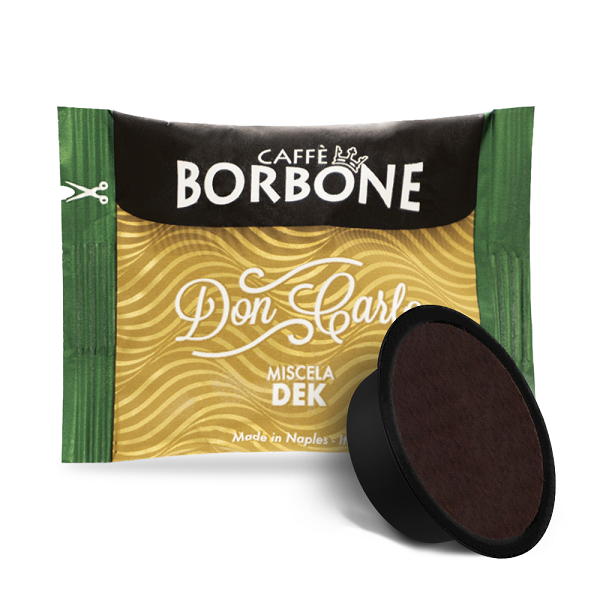 Miscela DEK DonCarlo Kaffee 100 Stück pro Karton | Caffé Borbone