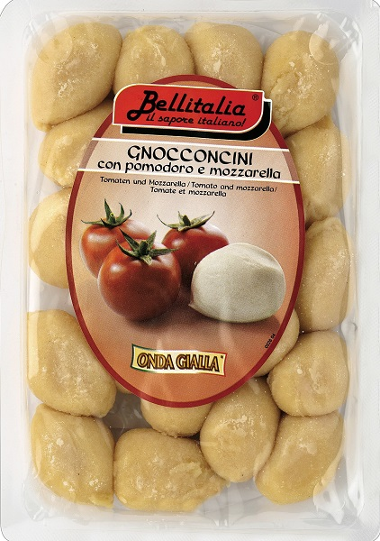 Gnocconcini Kartoffelklößchen Tomaten und Mozzarella | Bellitalia