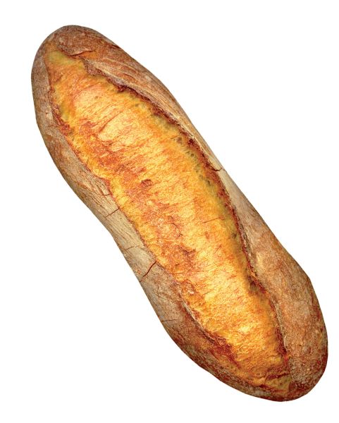 VEROPANE Neu Gefrorenes längliches Brot aus nachgemahlenem Hartweizengrieß,halbgebacken, 10x500g | O