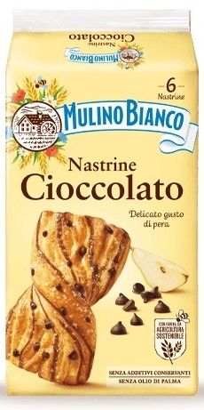 Nastrine mit Schokolade 6Stk. 240g | Mulino Bianco