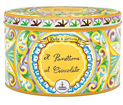 Panettone mit Schokolade in Geschenkbox Dolce & Gabbana 1Kg | Fiasconaro