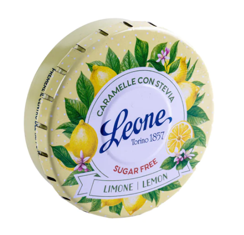 Caramelle Stevia Zitrone 30g | Leone