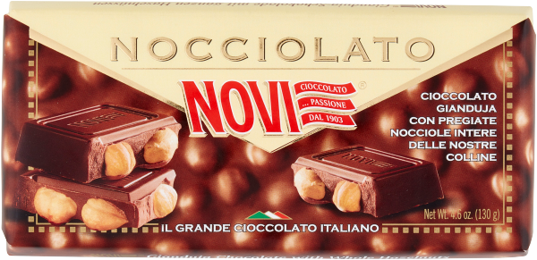 Schokoladetafel Nocciolato Gianduja 130g | Novi