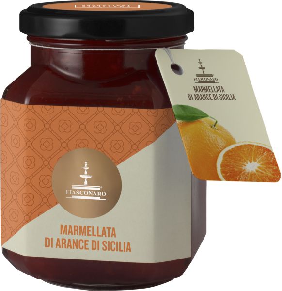 Marmelade mit sizilianischen Orangen 360g | Fiasconaro