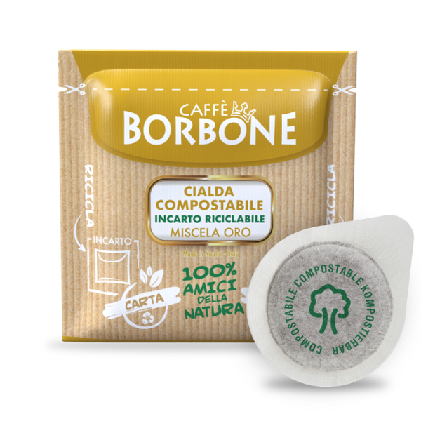 ESE Espressopads Oro Gold 150 x 7,2g | Caffe Borbone