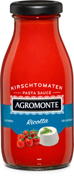 Fertige Tomatensoße mit Ricotta 260g | Agromonte