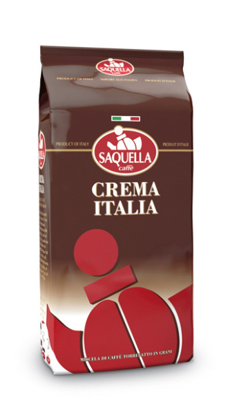 Caffe Bar Italia Espresso Crema Italia 1Kg Bohnen | Saquella