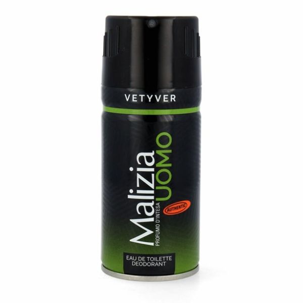 Eau de Toilette Deodorant Vetyver Spray 150ml/Malizia Uomo