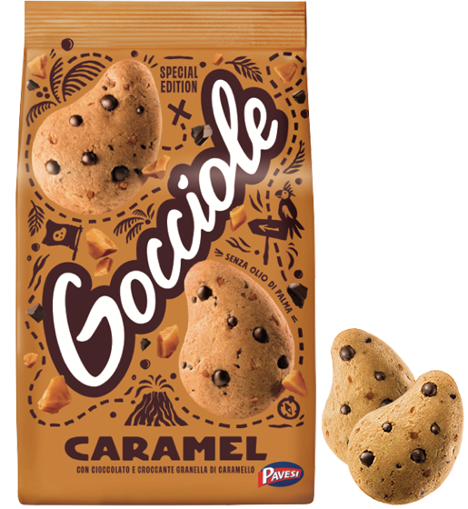 Gocciole Caramel Special Edition 300g | Barilla
