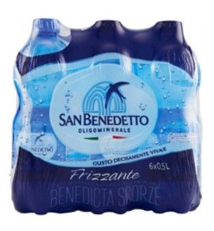 Mineralwasser frizzante 6x0,5 Liter / San Benedetto