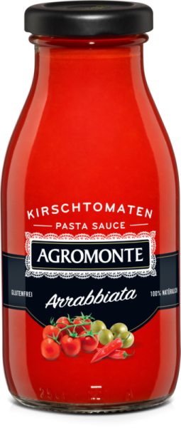 Fertige Tomatensoße Arrabbiata 260g | Agromonte