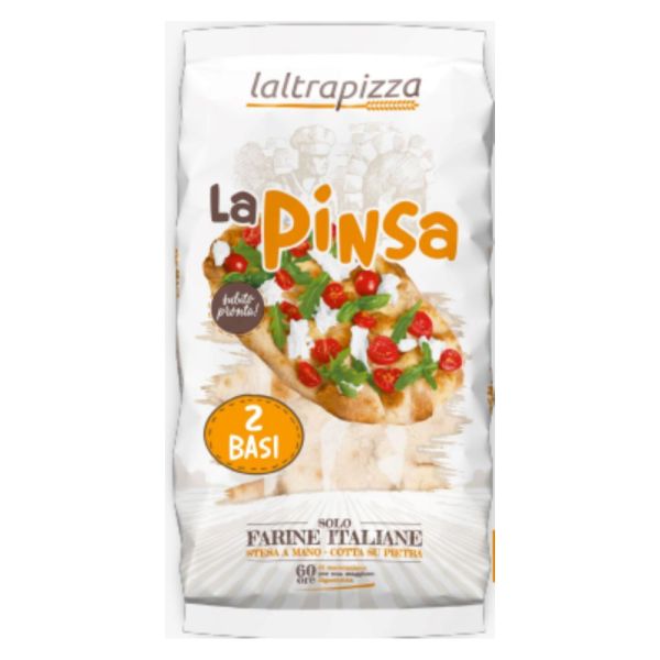 Pinsa 250g x 2 | Mediterranea Laltrapizza