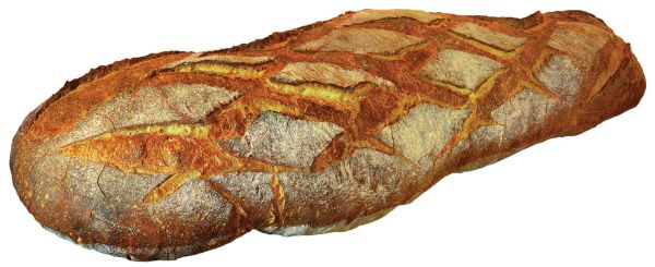 VEROPANE Gefrorenes längliches Brot aus nachgemahlenem Hartweizengrieß 4x2Kg/Oropan