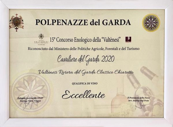 Valtenesi Chiaretto DOC 0,75l 12,5% - 2022 | Cavaliere del Garda