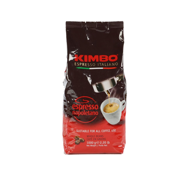 6x Caffe Kimbo Napoletano 1 Kg ganze Bohnen/Kimbo