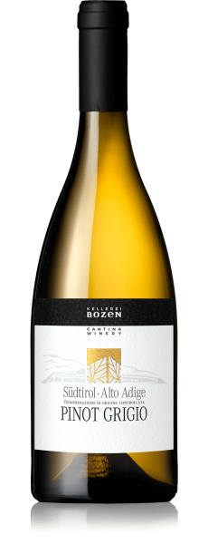 Pinot Grigio Südtirol Alto Adige DOC 0,75l 13,5% - 2022 | Kellerei Bozen