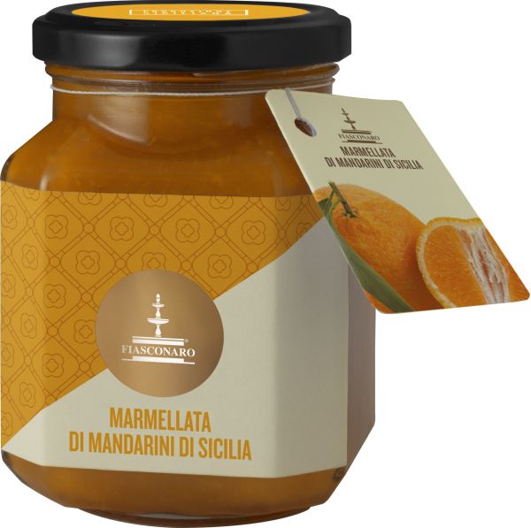 Marmelade mit sizilianischen Mandarinen 360g | Fiasconaro