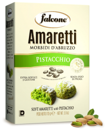 Amaretti soft mit Pistazien 170g | Falcone