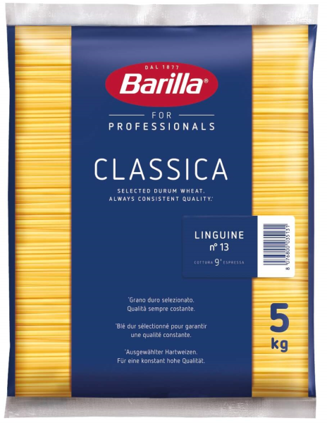 Linguine/Bavette Nr.13 5 Kg | Barilla