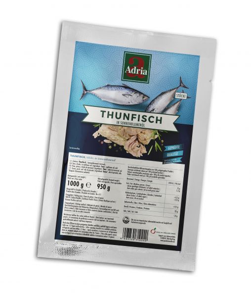 Thunfisch in Öl 1 Kg Beutel Adria