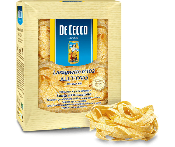 Lasagnette Nr.102 mit Ei 250g | De Cecco