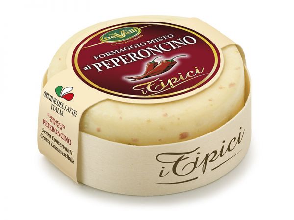 Caciotta Käse al Peperoncino 180 g/ TreValli