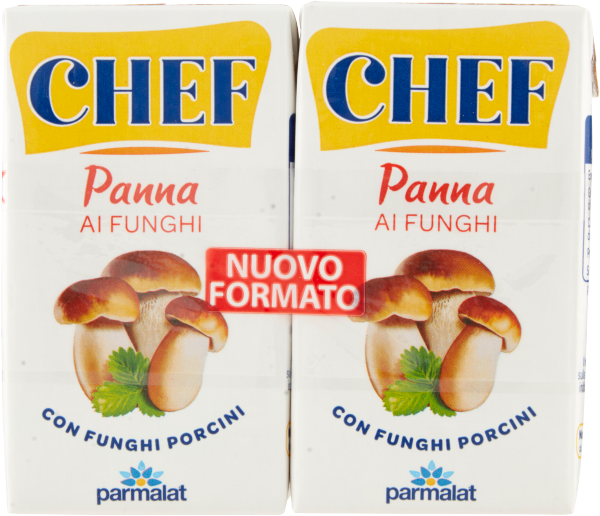 Panna ai Funghi 2x125ml | Chef Parmalat