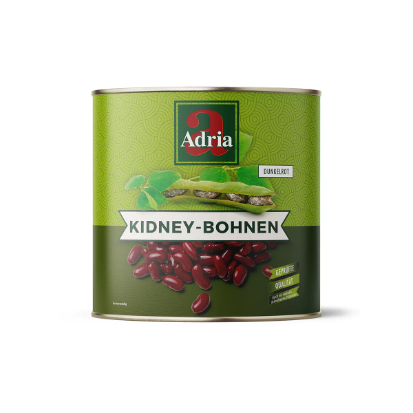 Kidney Bohnen Dunkelrot 2.5Kg | Adria