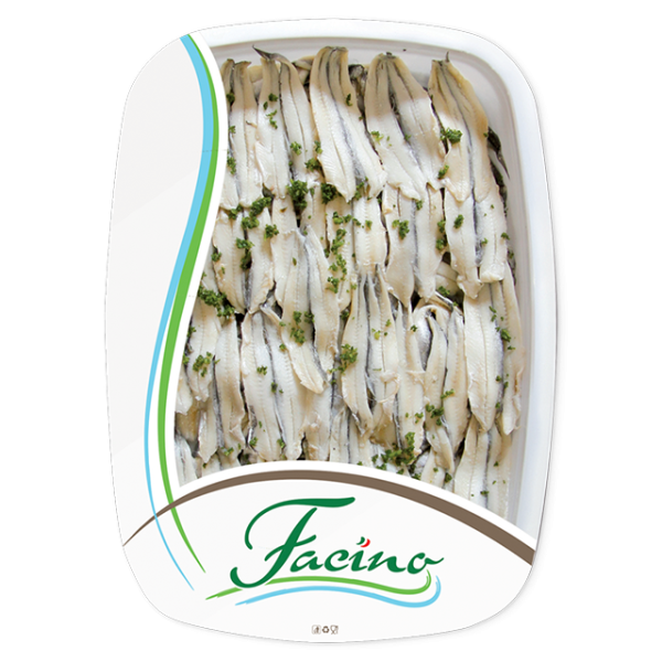 Sardellenfilet mariniert 1 kg /Facino