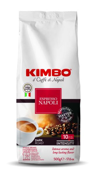 Caffe Espresso Napoli ganze Bohnen 500g | Kimbo