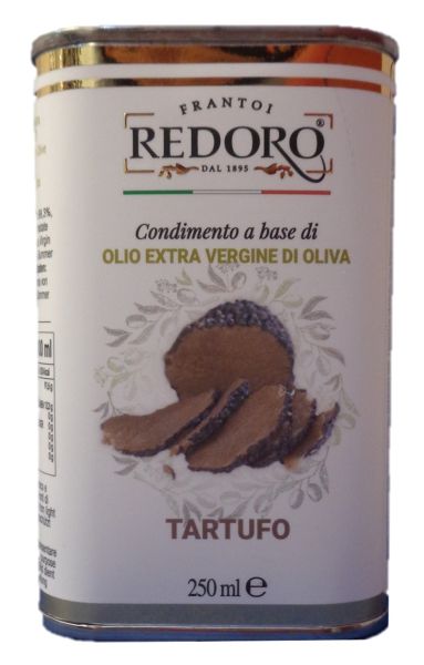 Olivenöl aromatisiert mit Trüffel in Dose 250ml | Redoro