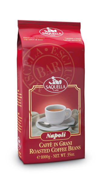 Caffe Napoli Bar 1 Kg ganze Bohnen | Saquella